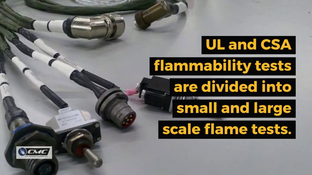 A Brief Introduction to UL and CSA Cable Flammability Tests